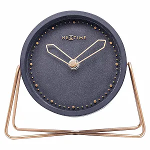 Настольные часы NEXTIME Cross Полирезин Черный - Фото 1