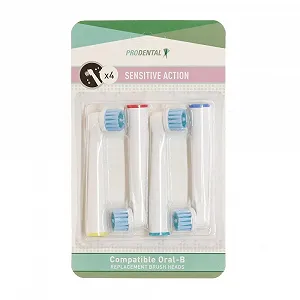 Змінні насадки Sensitive ProDental 4 шт. Білі - Фото 1