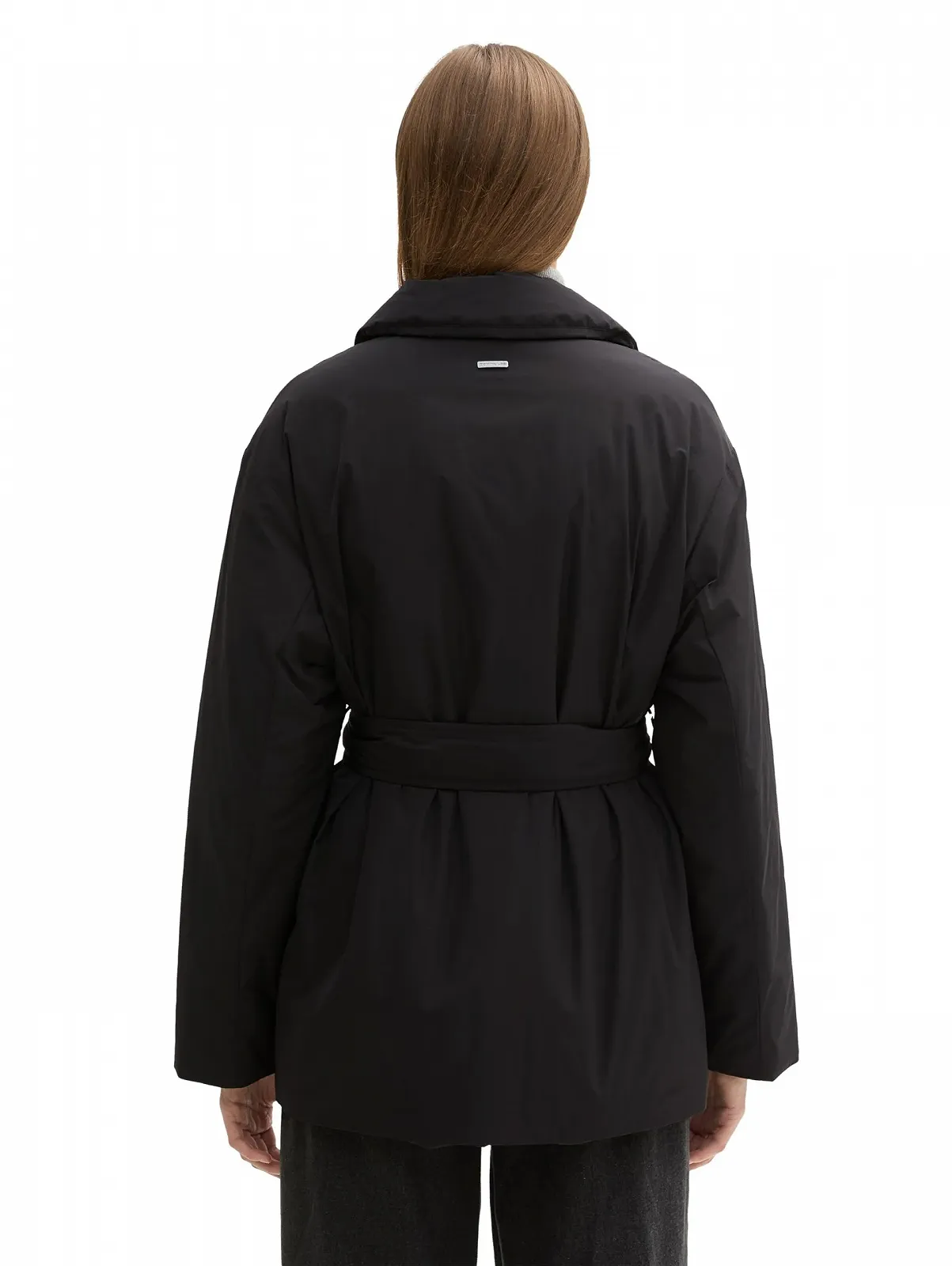 Пальто TOM TAILOR Женское с поясом, фото №2 Пальто TOM TAILOR Женское с поясом, фото №2