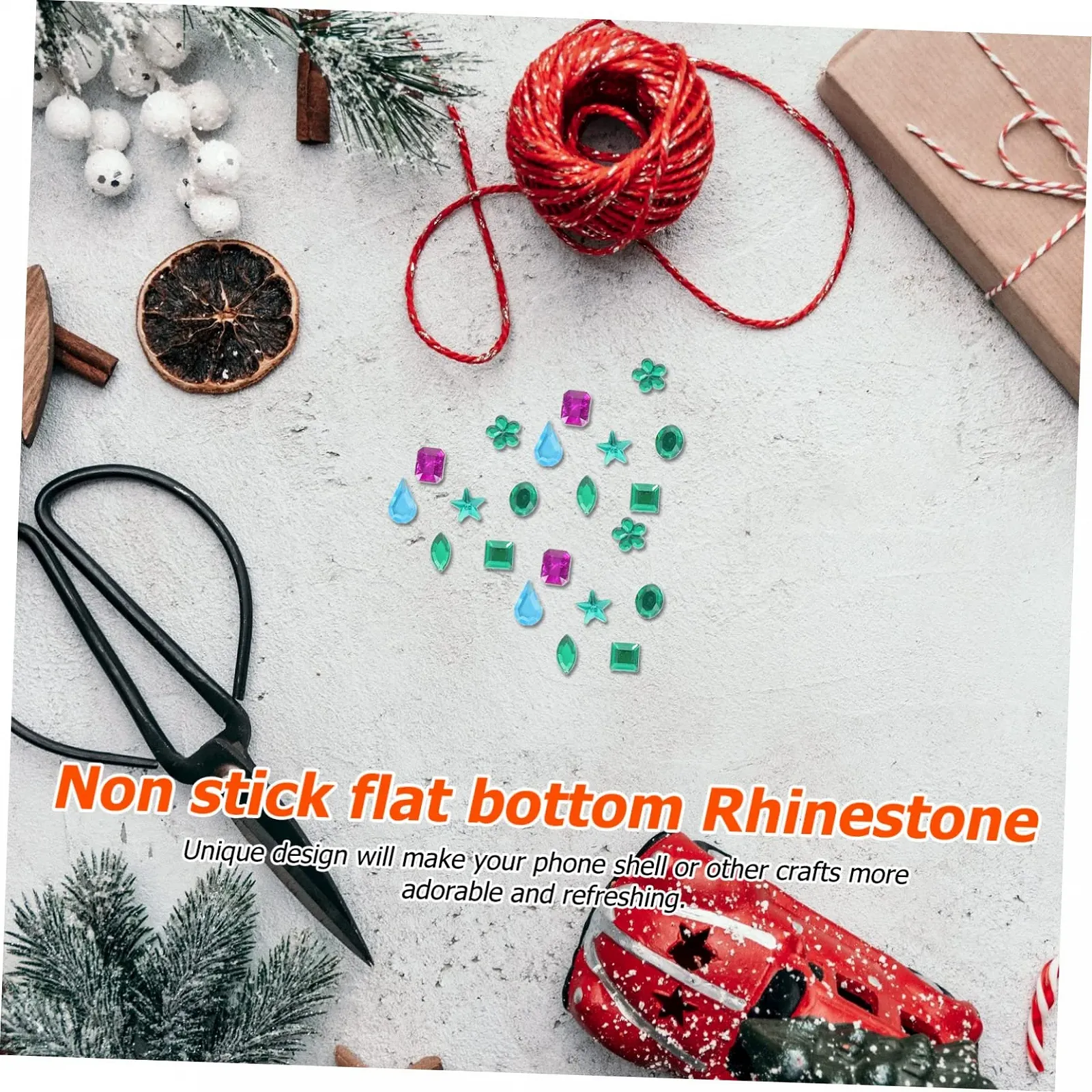 Акрилові діаманти minkissy  Різні форми Кольорові, фото №2