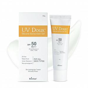 Солнцезащитный гель и очищающее средство Brinton UV Doux SPF50 PA+++ 50 г и 125 мл synthetic.ua - Фото 1