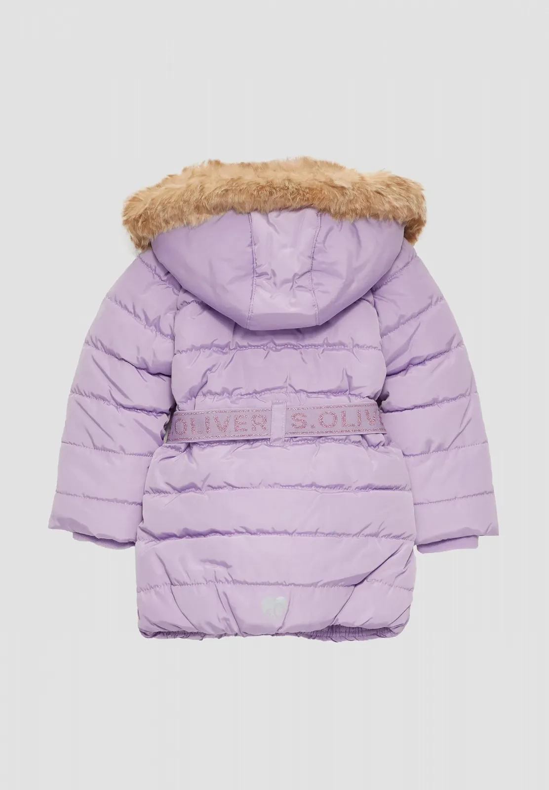 Куртка s.Oliver стеганая со съемным искусственным мехом, фото №5