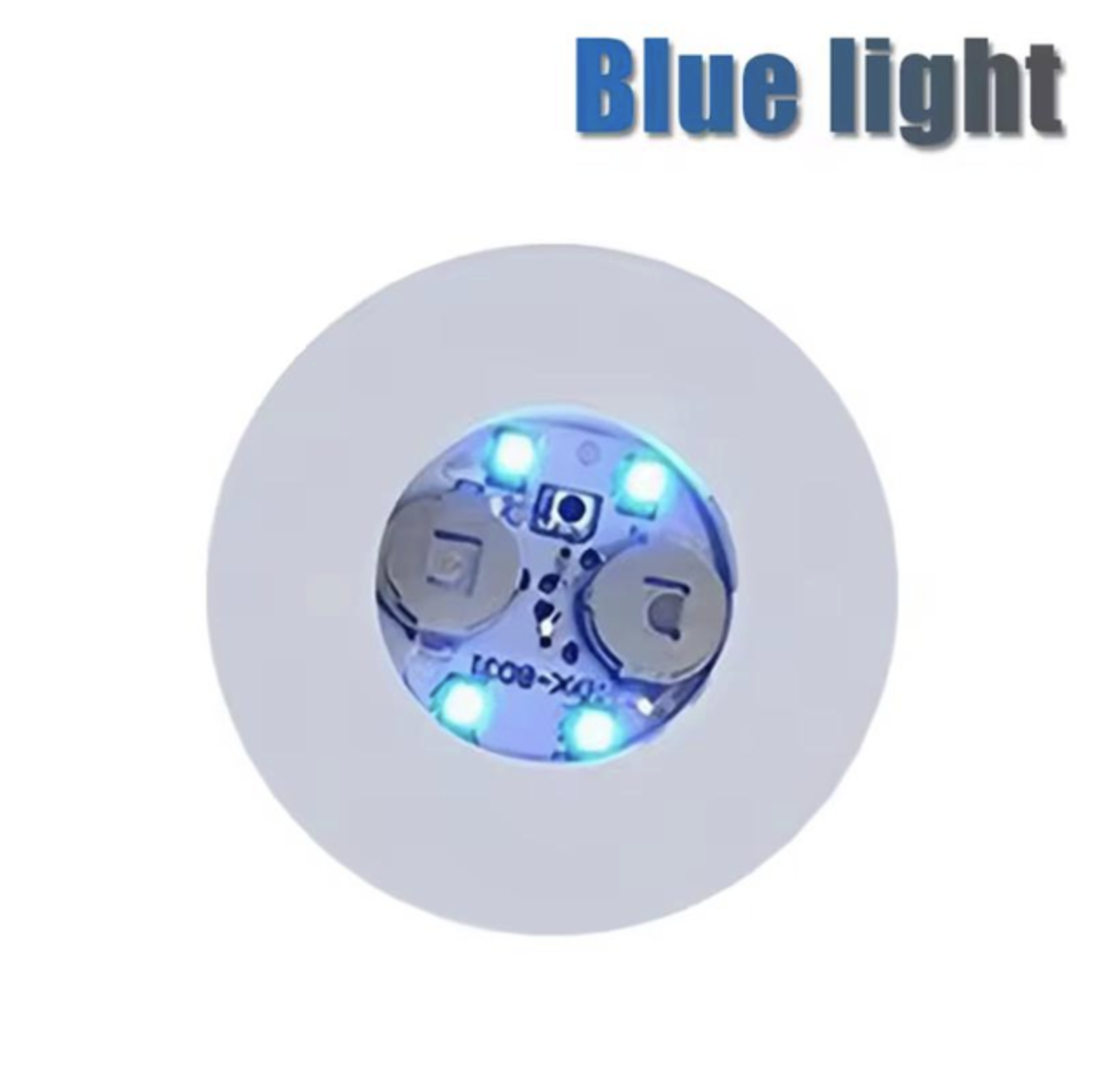 Підсклянка підставка під склянку кухоль келих пляшку Coasters самоклеючий діодний для бару та вечірок 1 шт світло blue, фото №1