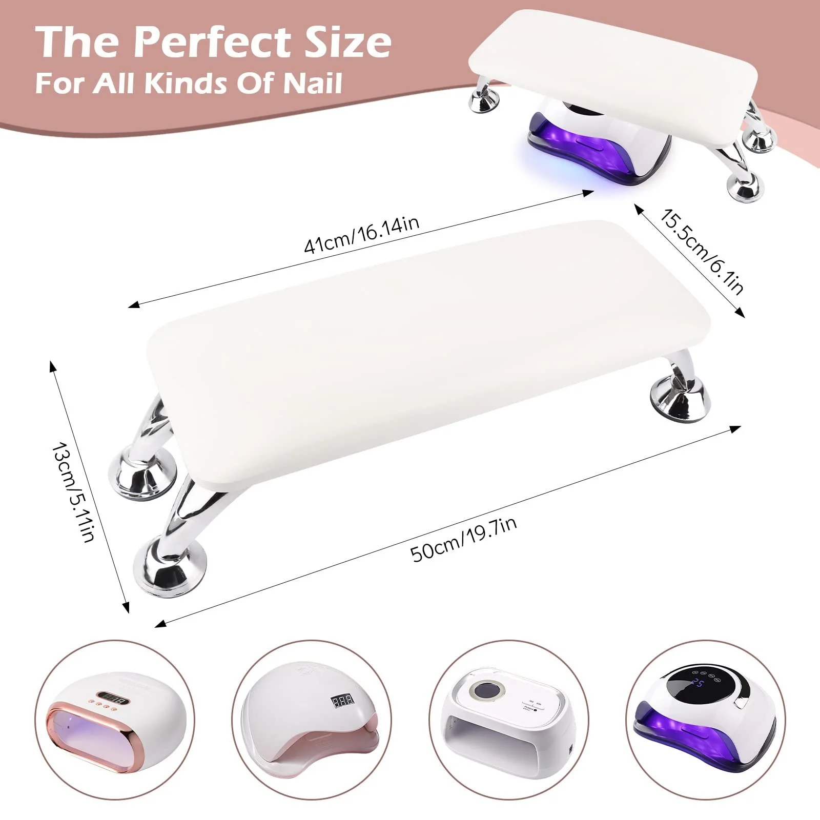 Підставка для рук для манікюру Talifoca, подушка, фото №2