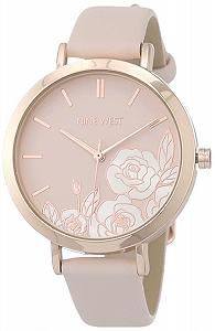 Жіночий годинник Ремінець з квітковим циферблатом NINE WEST - Фото 1