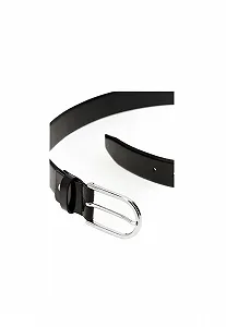 Ремінь Guess Classic овальна пряжка 35H BMCRPLP4435 чорний M synthetic.ua - Фото 1