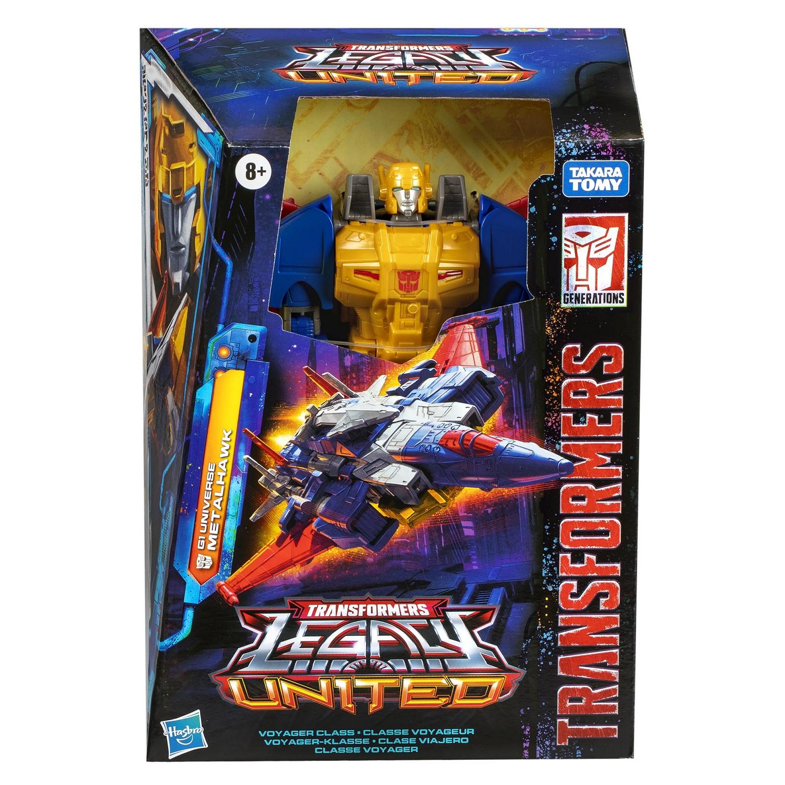 Фігурка Transformers Legacy United Voyager Class Super God Masterforce Metalhawk, фото №4