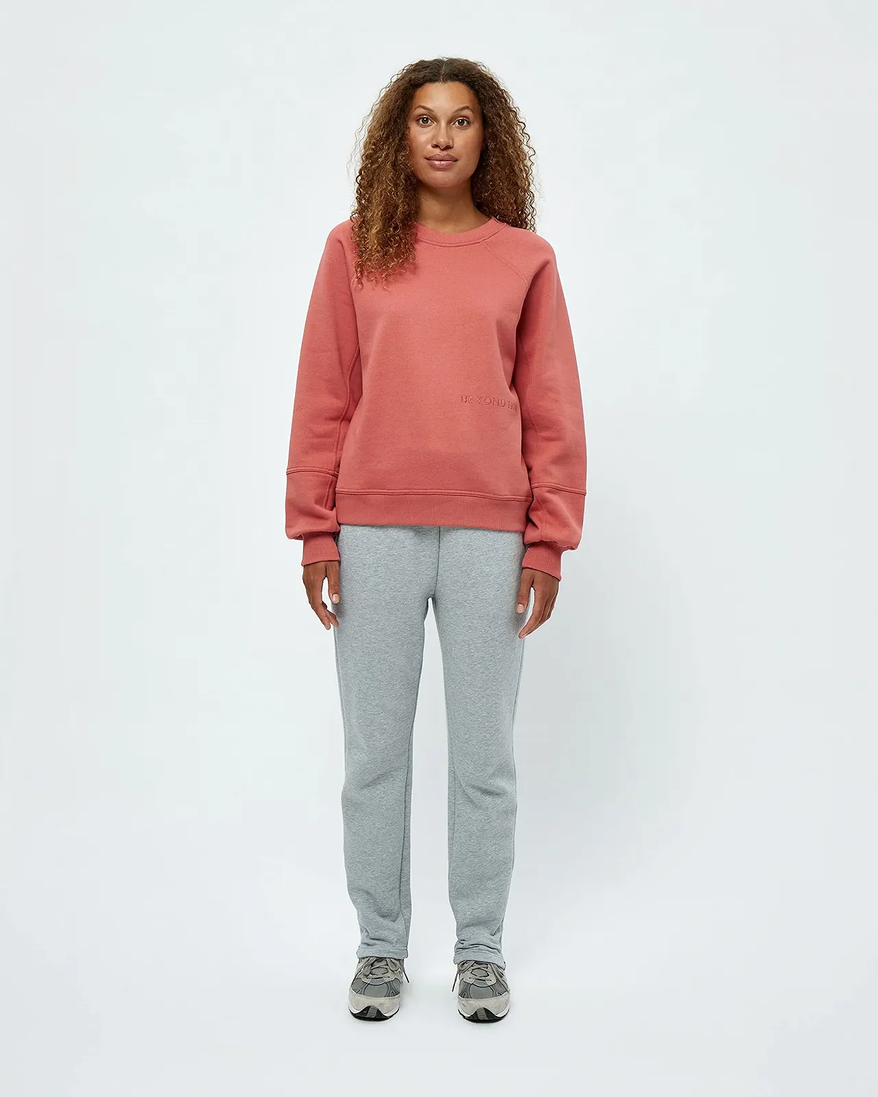 Світшот Beyond Now Brooklyn GOTS, Червоний, Жіночий, Розмір, фото №5