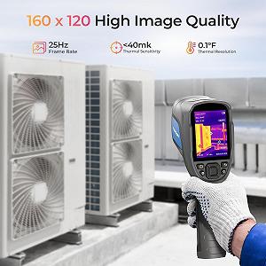 Тепловізійна камера TOPDON TC004 Lite 240 x 180 40mk 25Hz Чорна synthetic.ua - Фото 1