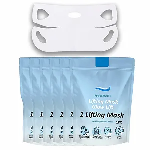 Маска для лица Soleneva V-line гиалуроновая 6 шт - Фото 1