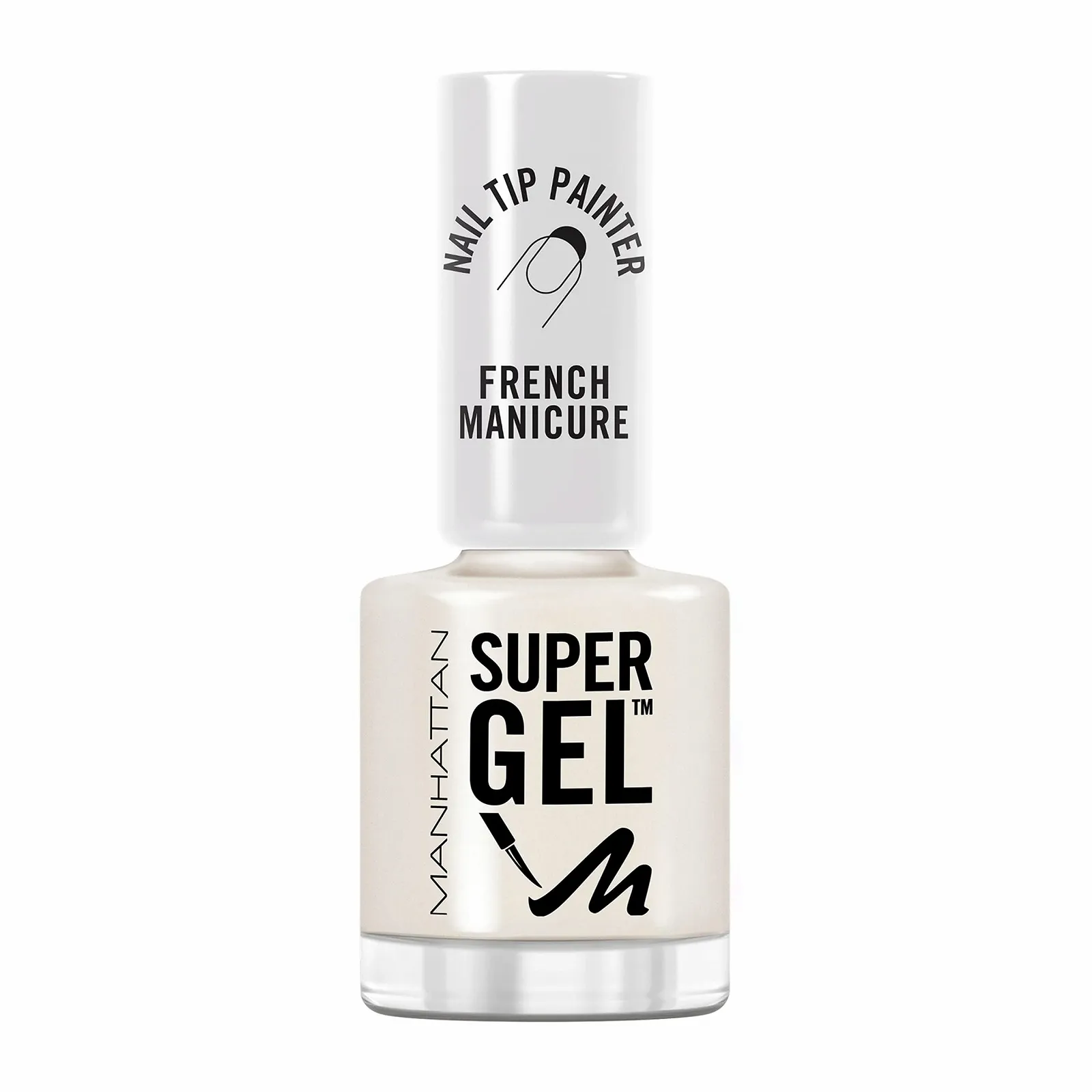 Гель-лак MANHATTAN Super Gel French Manicure 090 Porcelain, 12 мл, фото №2 Гель-лак MANHATTAN Super Gel French Manicure 090 Porcelain, 12 мл, фото №2