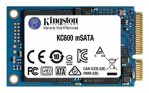 SSD Kingston KC600 1024GB SATA3 mSATA SKC600MS/1024G - Фото 1