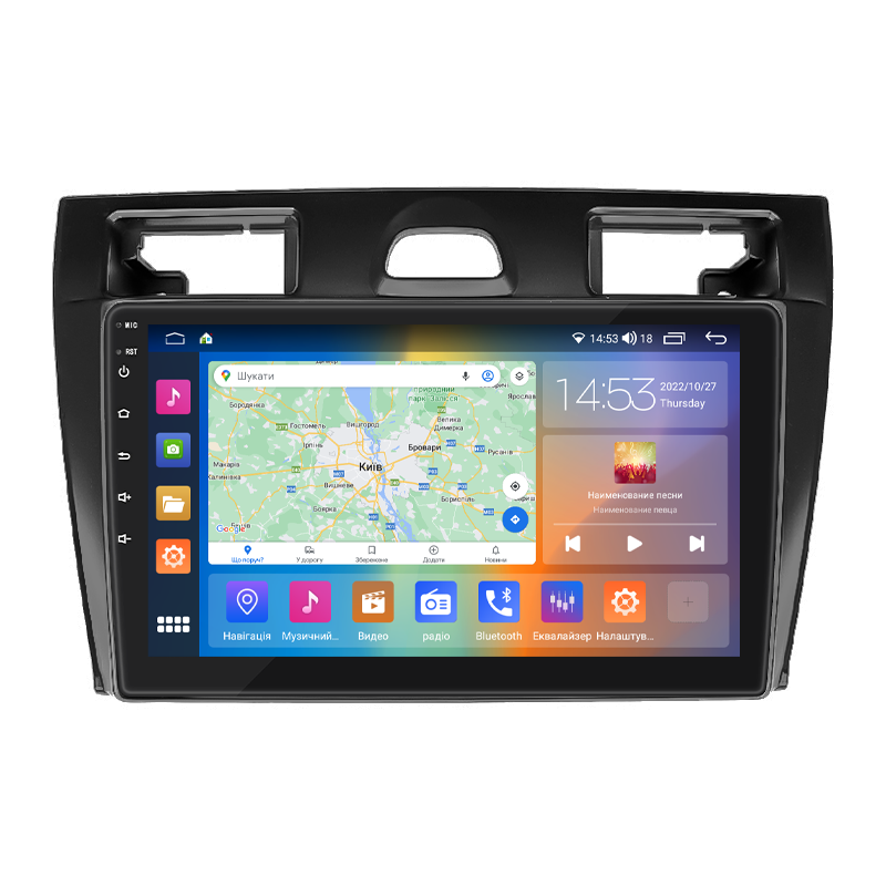 Штатна магнітола Ford Fiesta Mk5 2002-2008 Element Prime 2/32 CarPlay 4G, фото №1