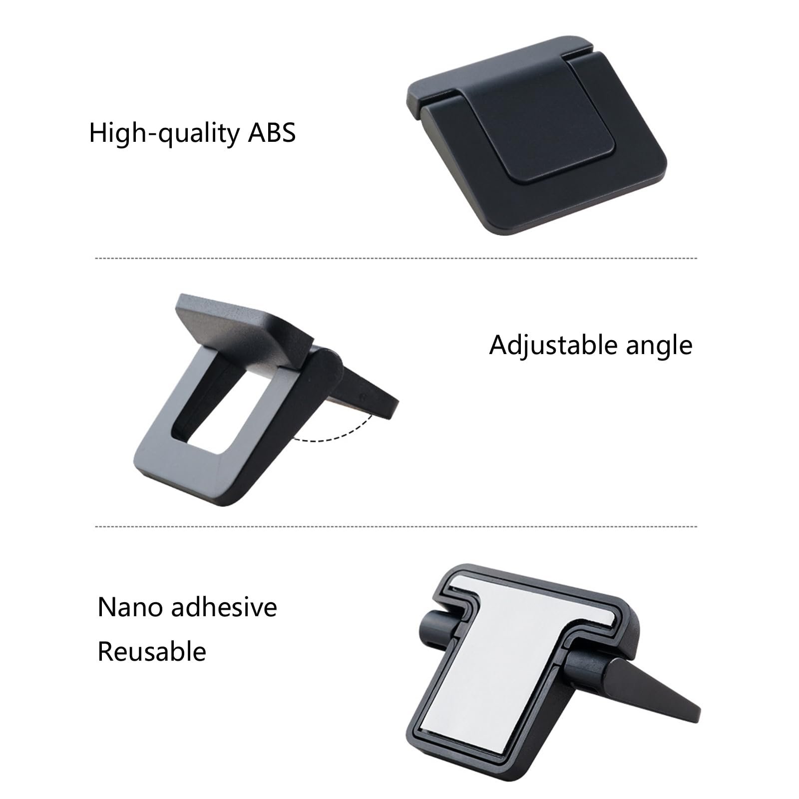 Подставка для ноутбука регулируемая, складная, портативная - 2 шт., фото №8