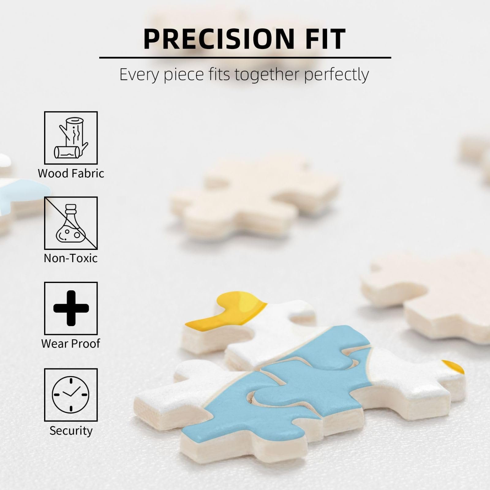 Пазл Spiegeleier Seamless Pattern 300 елементів 28 x 40 см Дерев'яний, фото №5 Пазл Spiegeleier Seamless Pattern 300 елементів 28 x 40 см Дерев'яний, фото №5