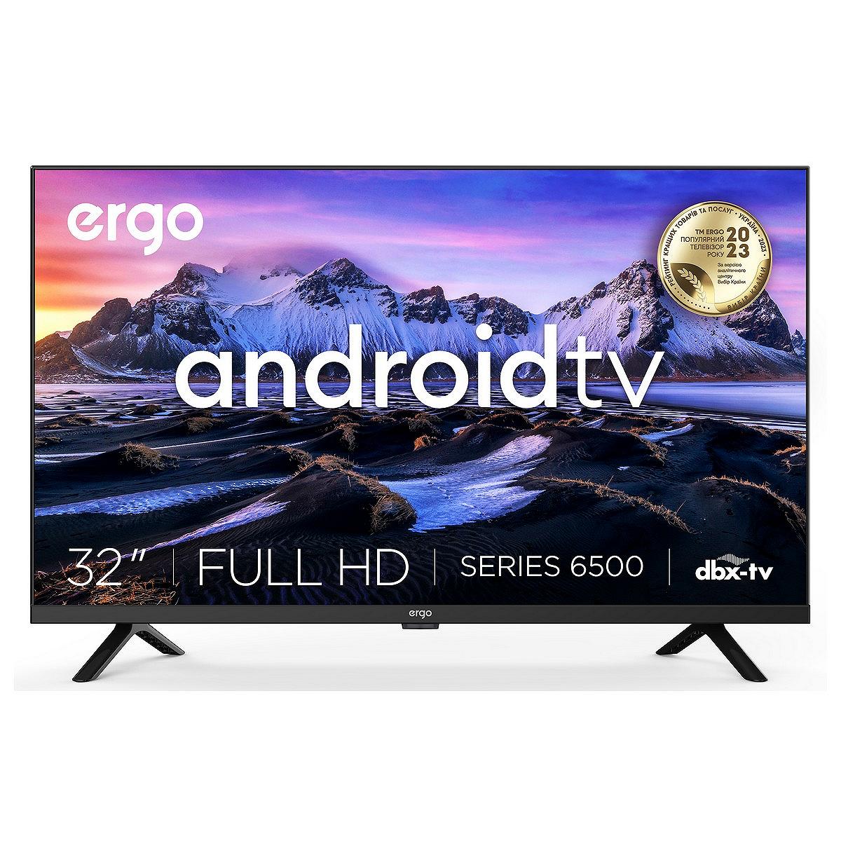 Телевізор ERGO 32GFS6500, фото №1 Телевізор ERGO 32GFS6500, фото №1