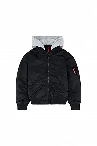 Куртка ALPHA INDUSTRIES MA-1 Знімний Капюшон - Фото 1