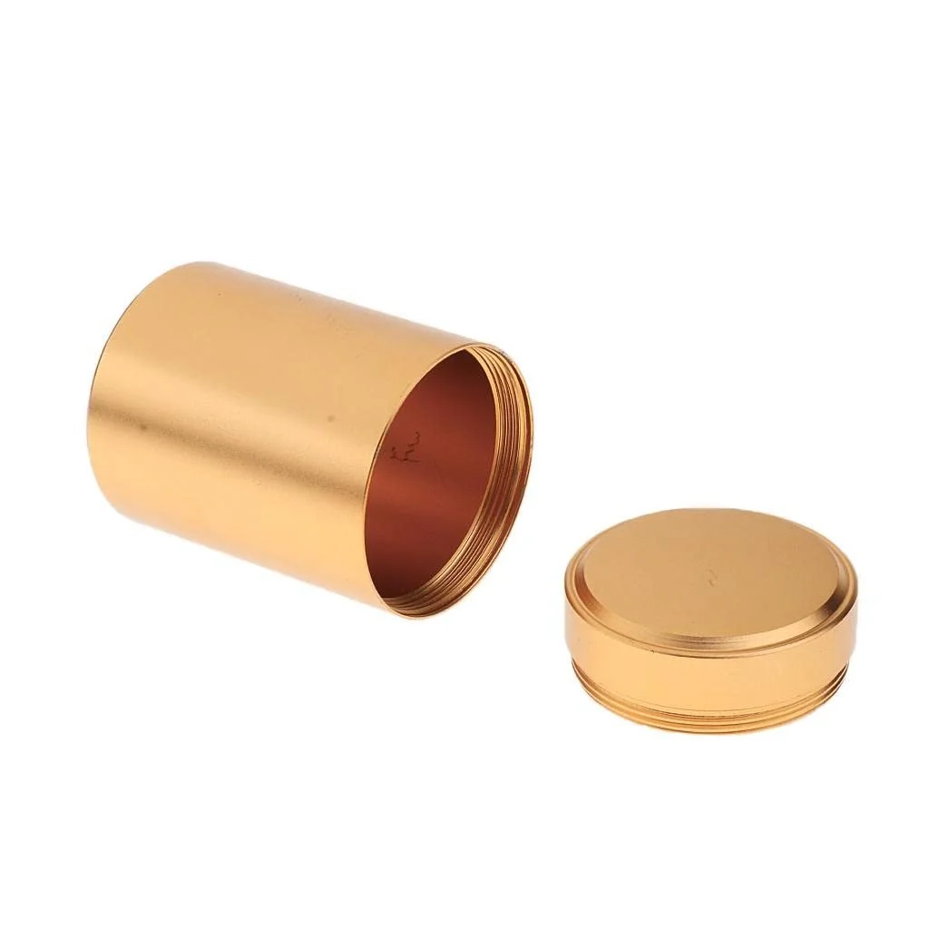 Футляр Алюмінієвий barenx 2 x Водонепроникний для батарейок, таблеток, фото №5