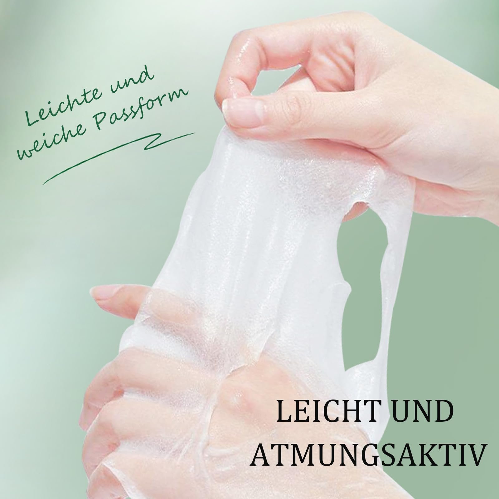 Маска для обличчя Soleneva, набір з 6 штук, заспокійлива, зволожуюча, фото №4