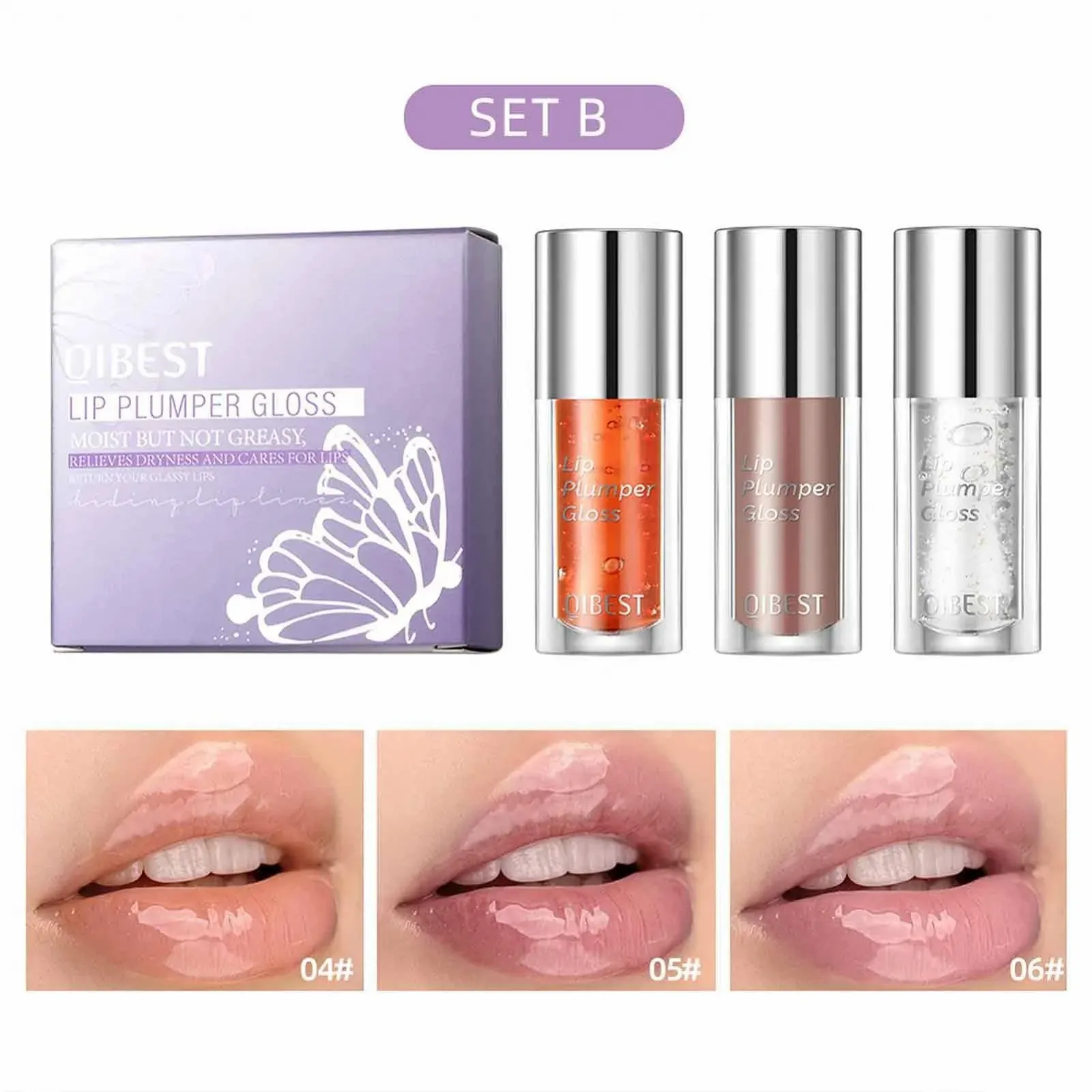 Тинт для губ Wontool - Зволожувальна олія для губ, прозора, блиск для збільшення губ, фото №5