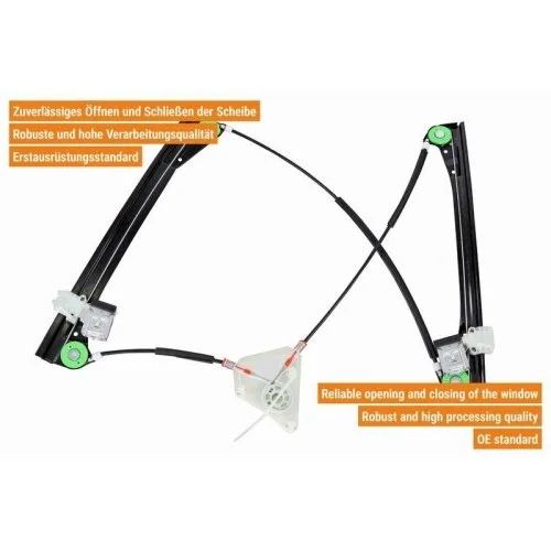 Склопідйомник VAICO V10-3056 Original VAICO Quality для SEAT SKODA VW VAG, фото №4