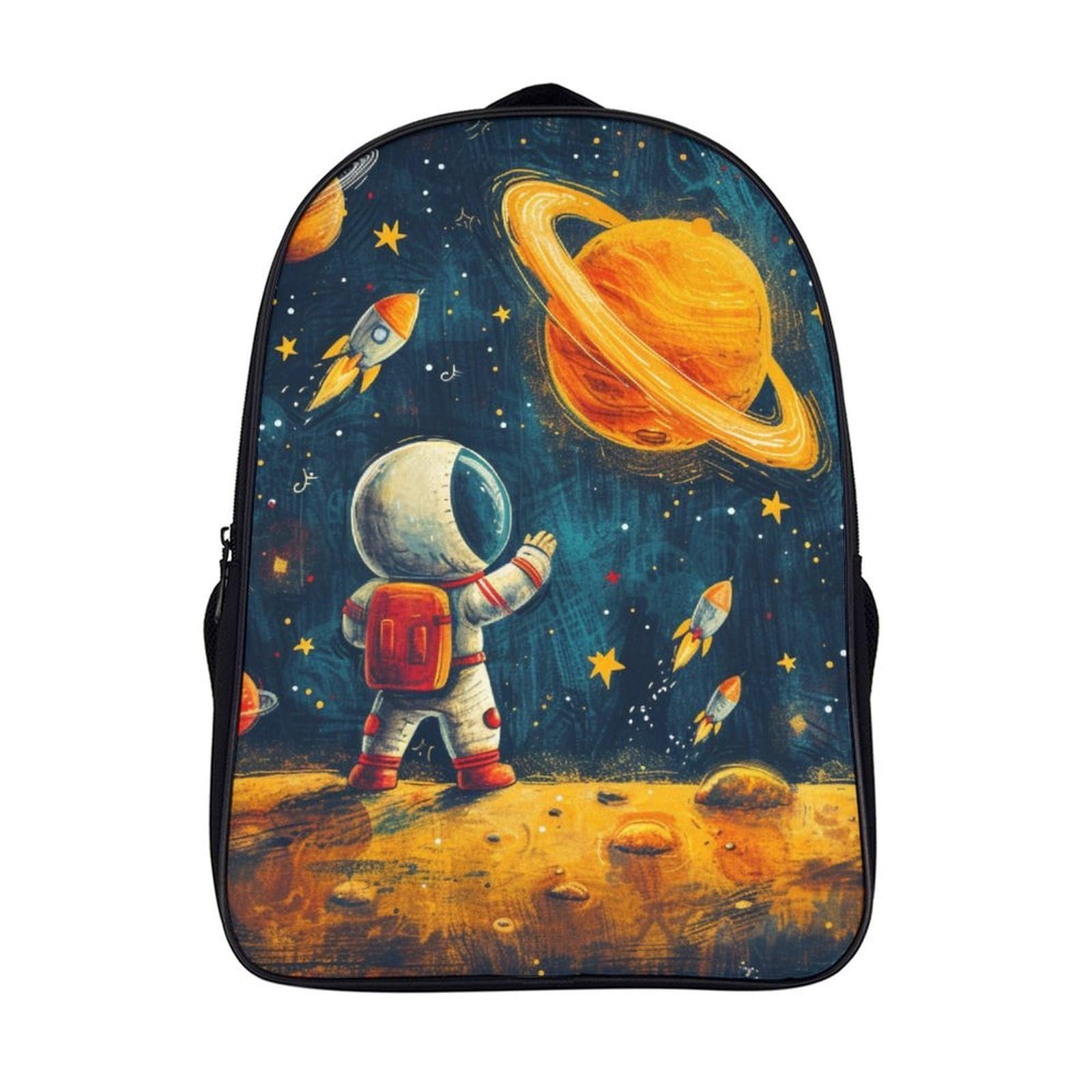 Ранець RSIUUODNF Astronaut для хлопчиків та дівчаток, підлітків, для школи, 40x28x16 см, фото №1