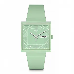 Часы Swatch What If Mint SO34G701 - Фото 1
