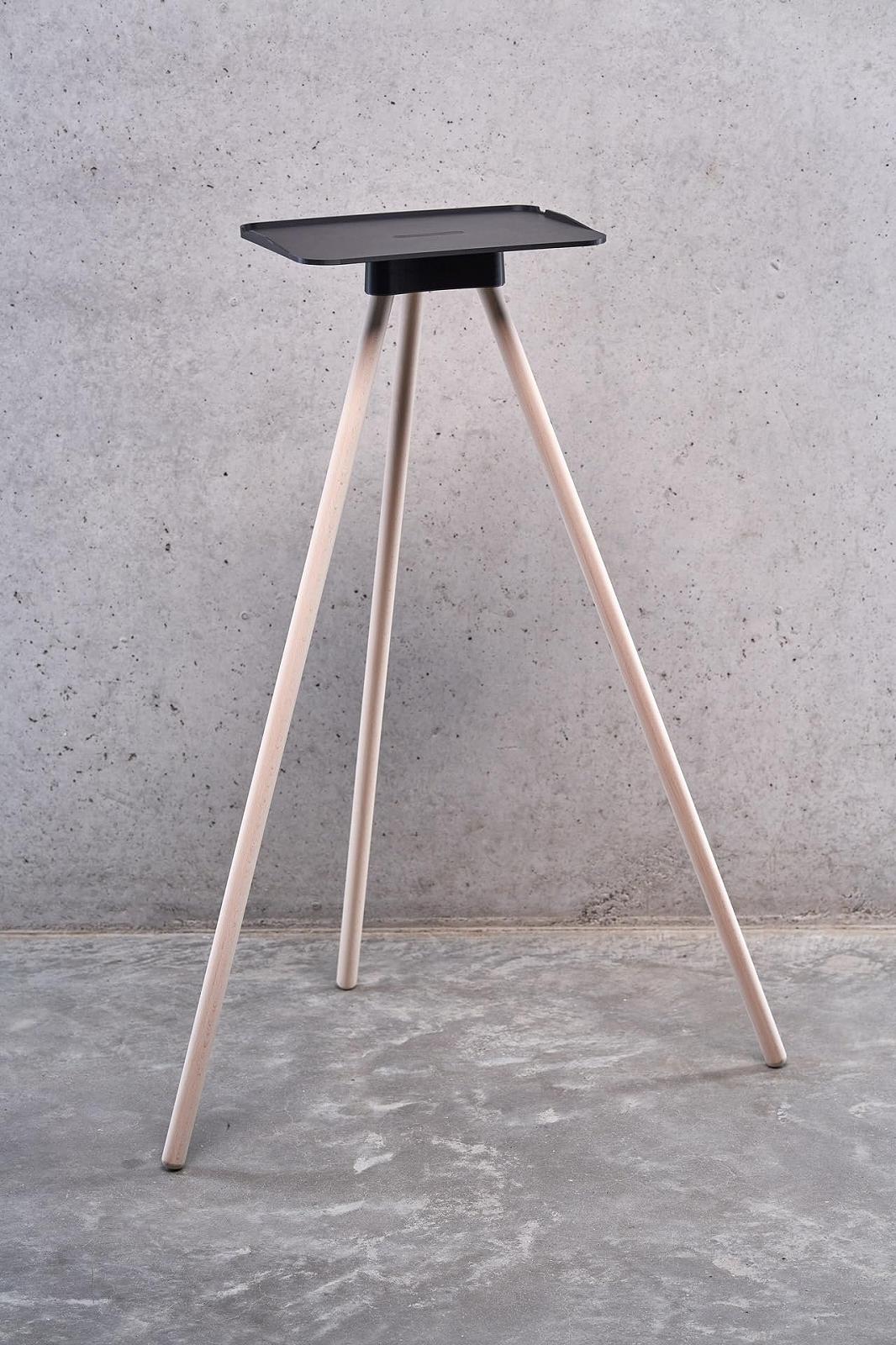 Держатель для ноутбука для велотренажера с деревянными ножками, 3D печать, фото №4