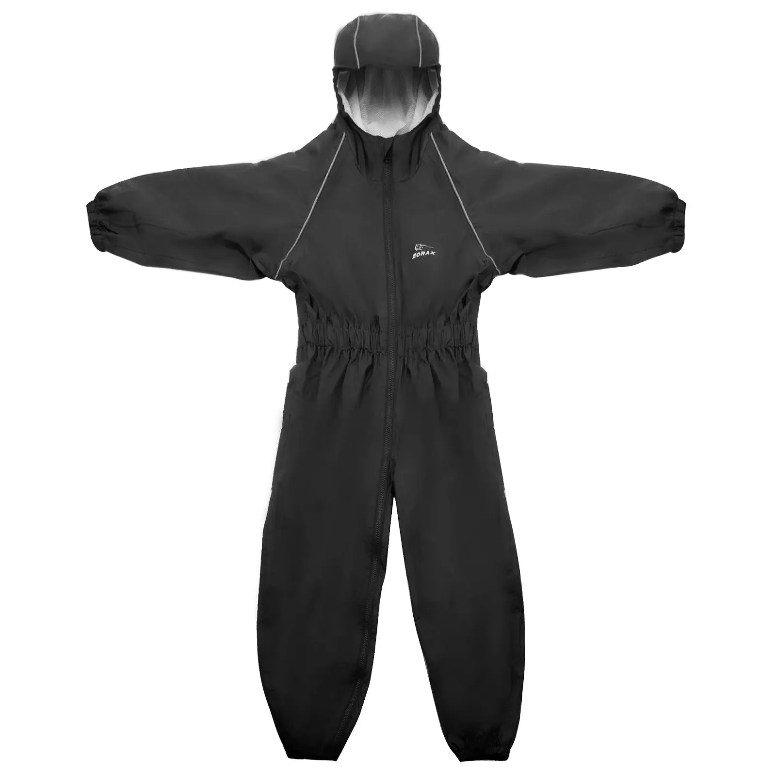 Водонепроникний легкий вітрозахисний дощовий костюм з капюшоном і сумкою для перенесення Zorax Black, фото №9 Водонепроникний легкий вітрозахисний дощовий костюм з капюшоном і сумкою для перенесення Zorax Black, фото №9