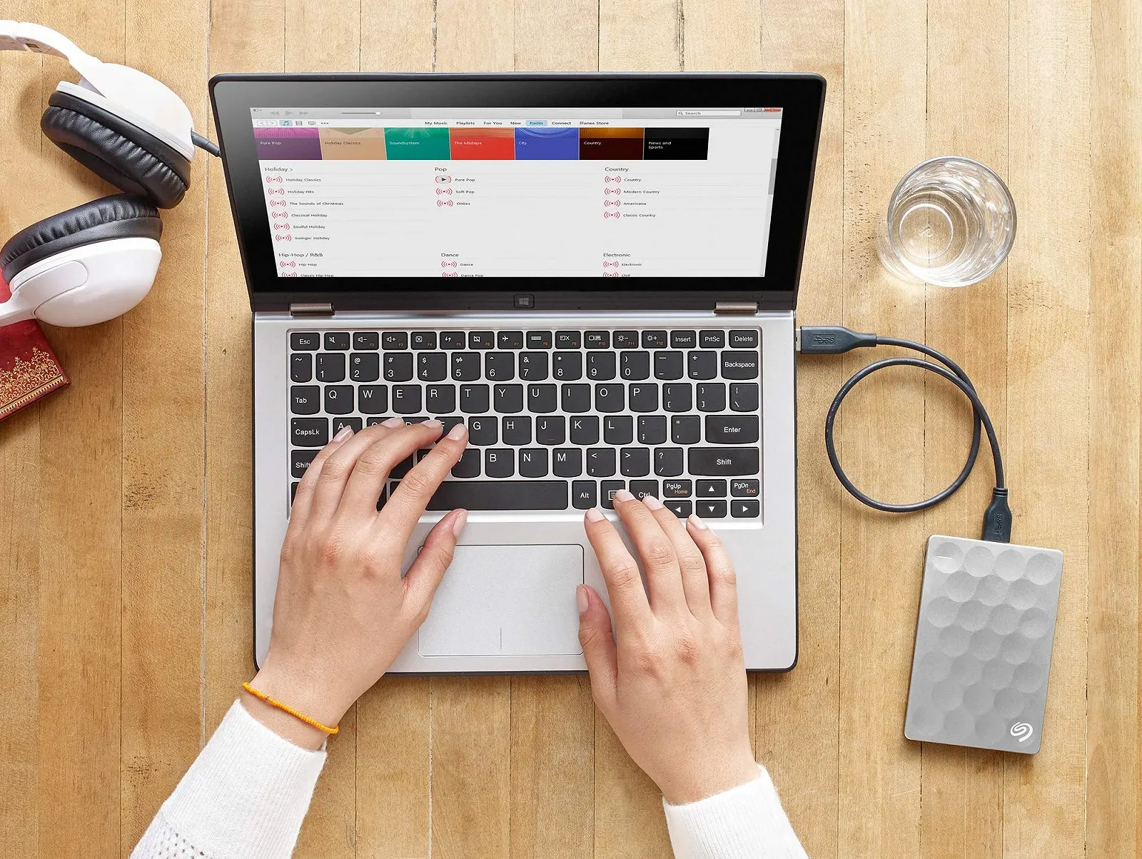 Внешний жесткий диск Seagate Backup Plus Ultra Slim 2.5" 1TB USB 3.0 Platinum, фото №4