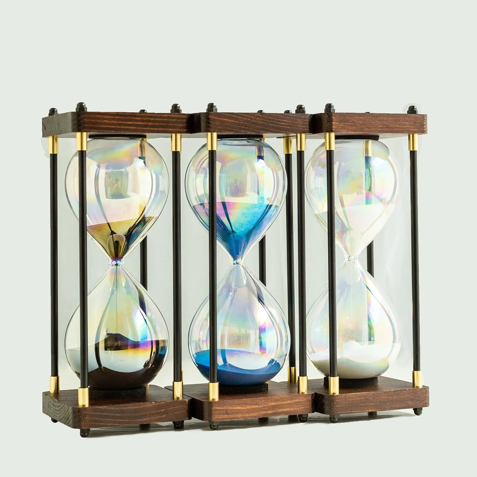Пісочний годинник Rainbow Glass 60 хвилин Білий, фото №6
