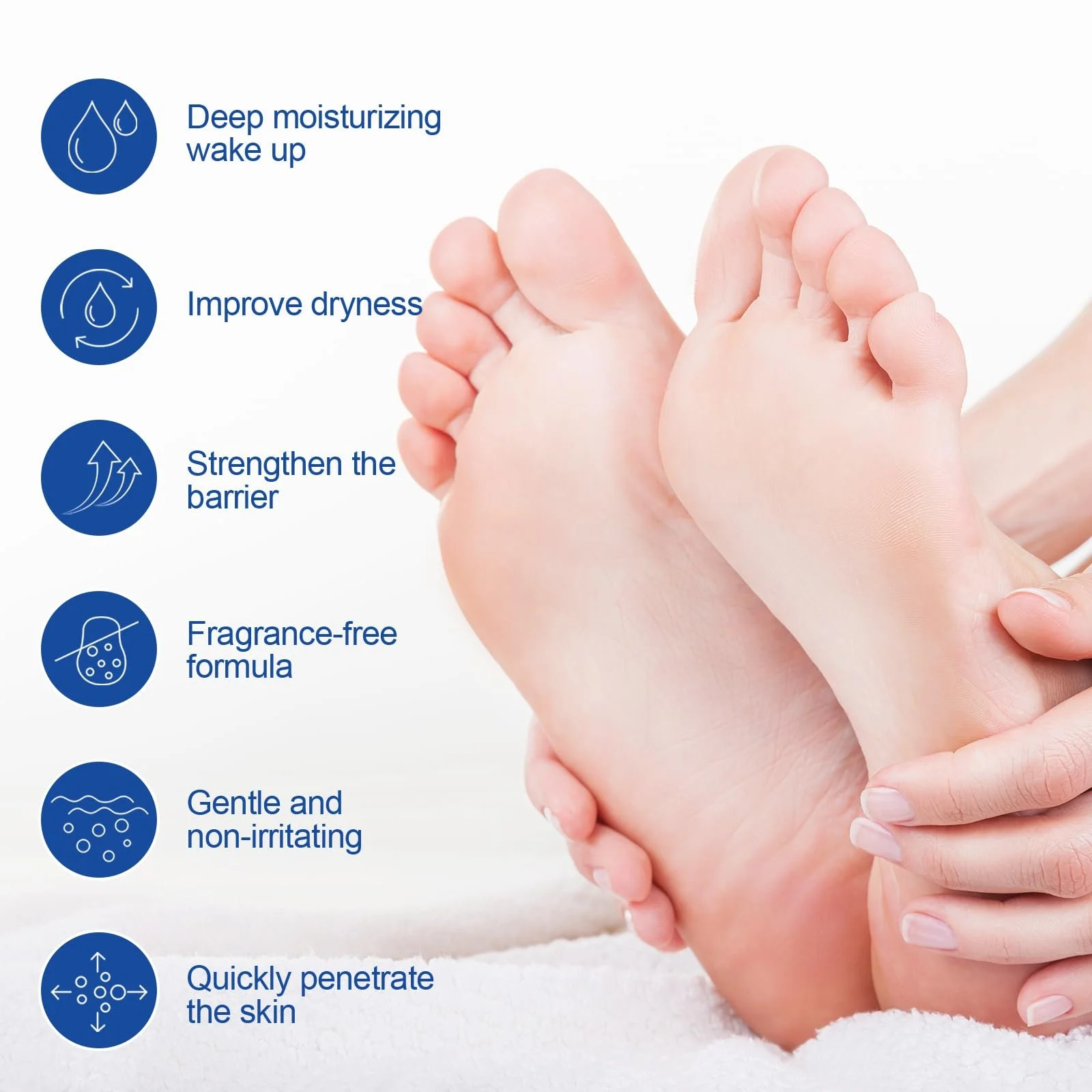 Крем-стик для ног Foot Cream для сухой кожи и трещин интенсивный против мозолей быстро впитывающийся, фото №6