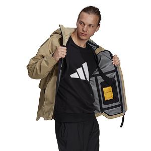 Куртка Adidas Myshelter Rain Бежевый S synthetic.ua - Фото 1