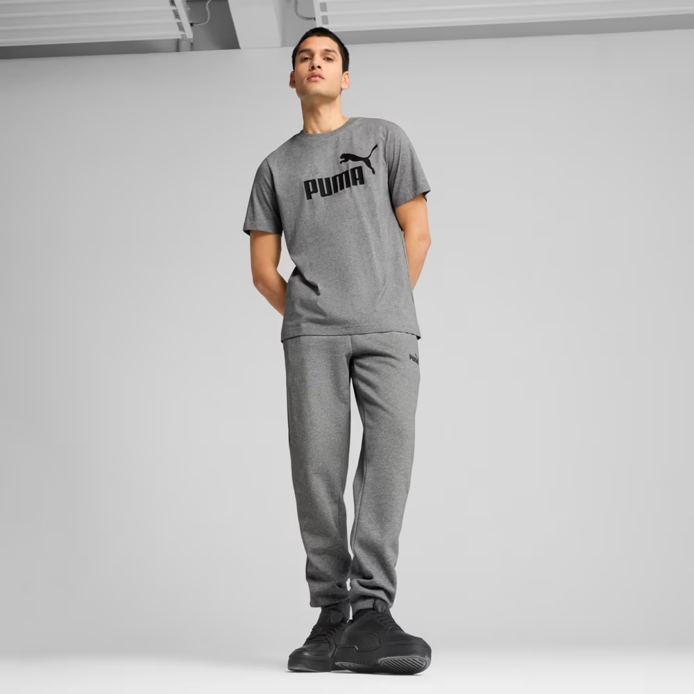 Футболка ESS No. 1 Logo Tee 68253203 Puma Сірий L, фото №4