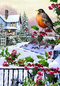 Пазл Clementoni Robin and Holly Bushes 81501 1000 деталей 70 x 50 см для взрослых synthetic.ua - Фото 1