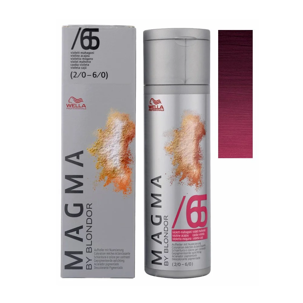Фарба для волосся Wella Magma 65 Фіолетово-червоний 120 г, фото №1 Фарба для волосся Wella Magma 65 Фіолетово-червоний 120 г, фото №1