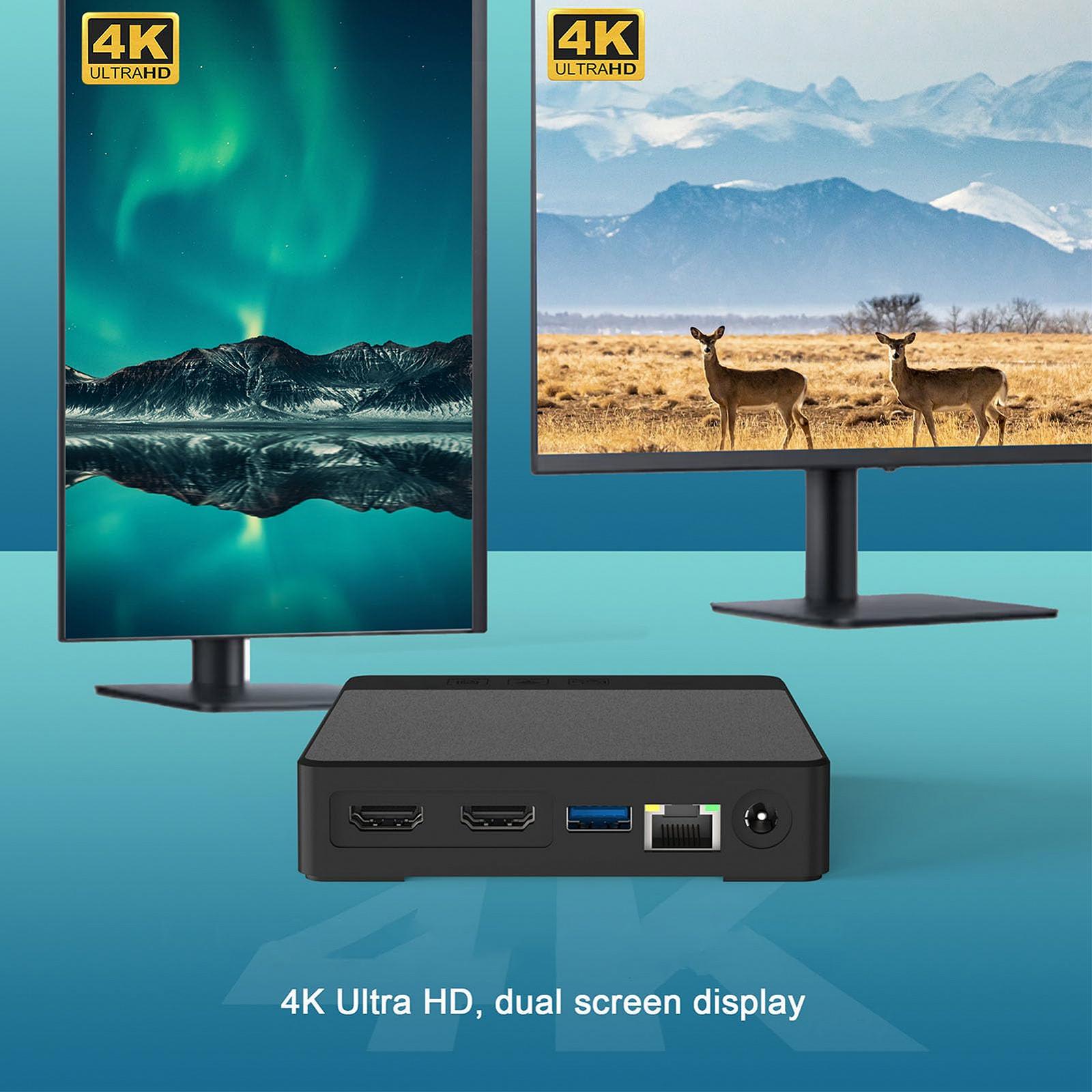 Комп'ютер Tiny PC N4000 6GB/64GB WiFi 4K-2 (EU Plug 6+64G), фото №3