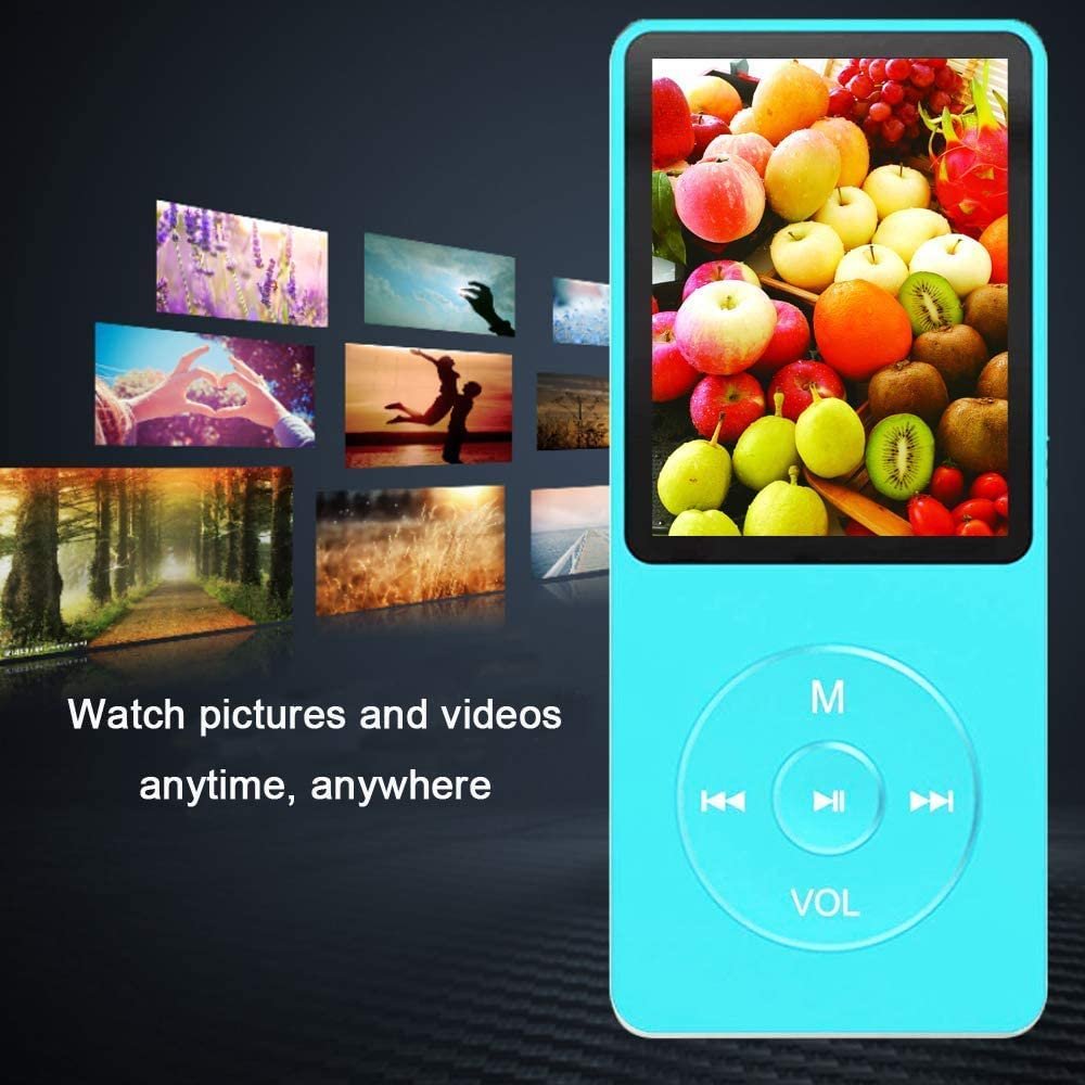 MP3 плеер, 16GB Micro SD Card, ультратонкий, встроенный динамик, просмотр фото, воспроизведение видео, FM-радио, диктофон, чтение электронных книг, фото №2