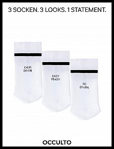 Носки Occulto Leo, 3 пары synthetic.ua - Фото 1