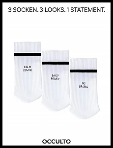 Носки Occulto Leo, 3 пары synthetic.ua - Фото 1