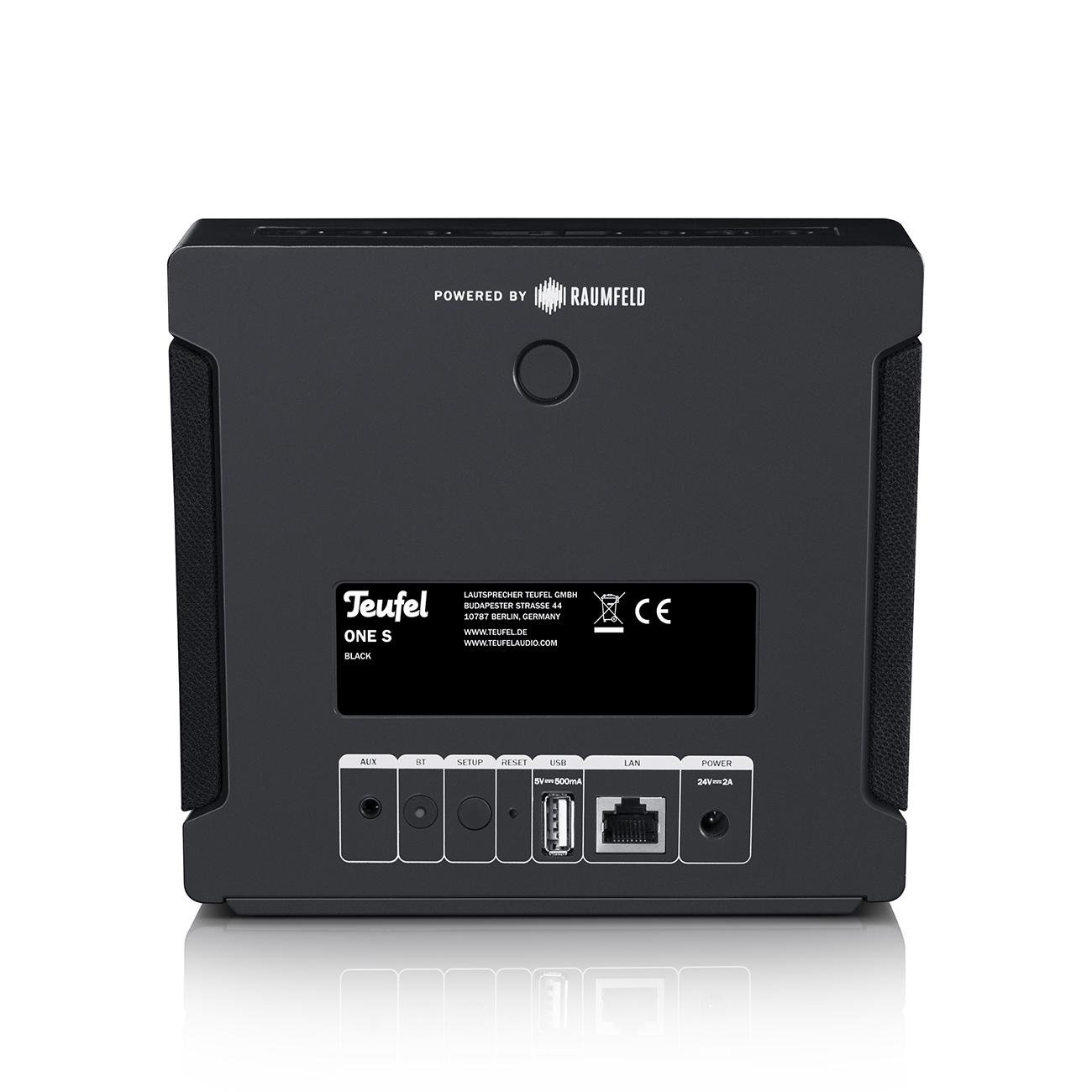 Акустична система Teufel ONE S Компактний Multiroom Bluetooth з Wi-Fi Будильник Музичний стрімінг Чорний, фото №2 Акустична система Teufel ONE S Компактний Multiroom Bluetooth з Wi-Fi Будильник Музичний стрімінг Чорний, фото №2