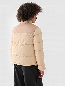 Куртка DOWN JACKET F469 4FWAW24TDJAF469-83S 4F Бежевий XL synthetic.ua - Фото 1