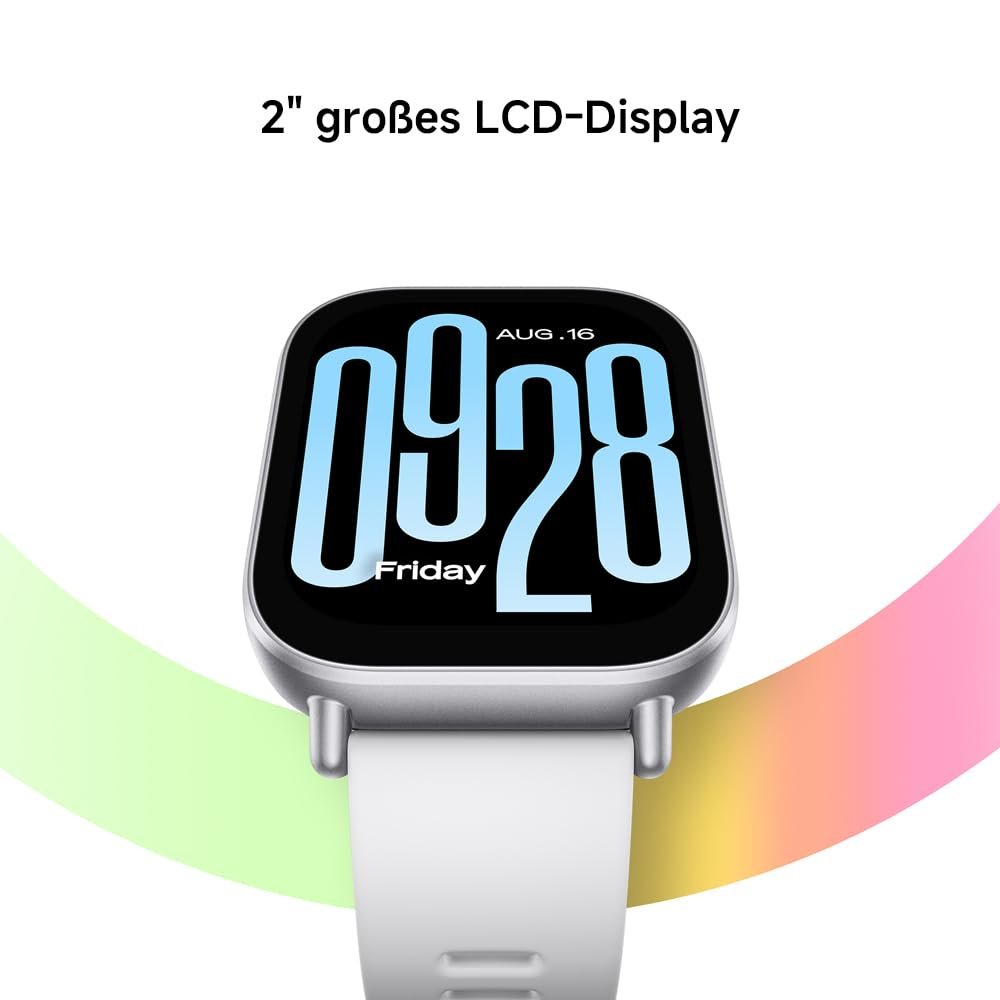 Смарт-годинник Xiaomi Redmi Watch 5 Active, 2.0" LCD дисплей, 140+ спортивних режимів, відстеження серцевого ритму та SPO₂, водонепроникність 5ATM, Bluetooth-дзвінки, відстеження сну, фото №4