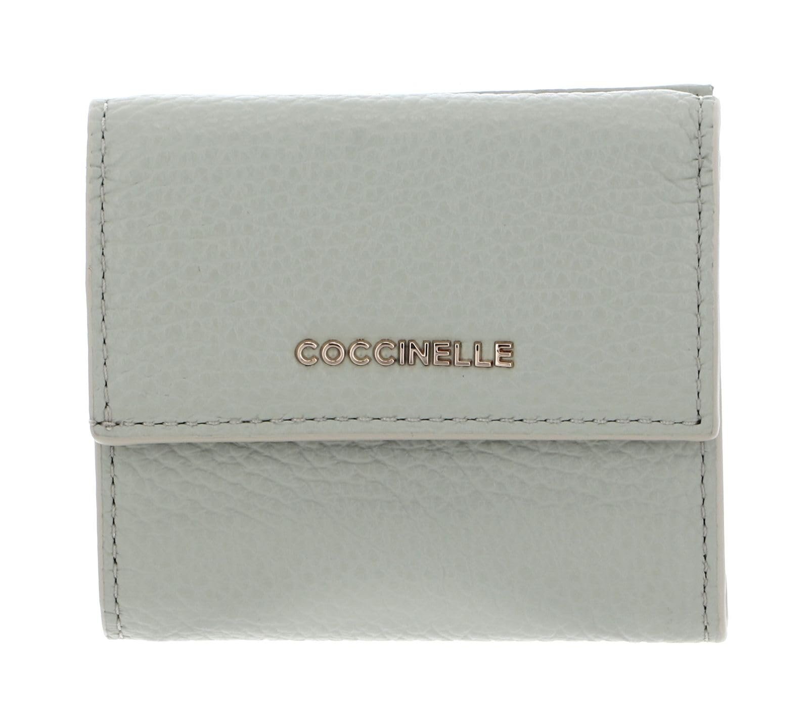 Кошелек Coccinelle Metallic Soft 4cc 10 см Celadon Green, Celadon Green, Modern, фото №4