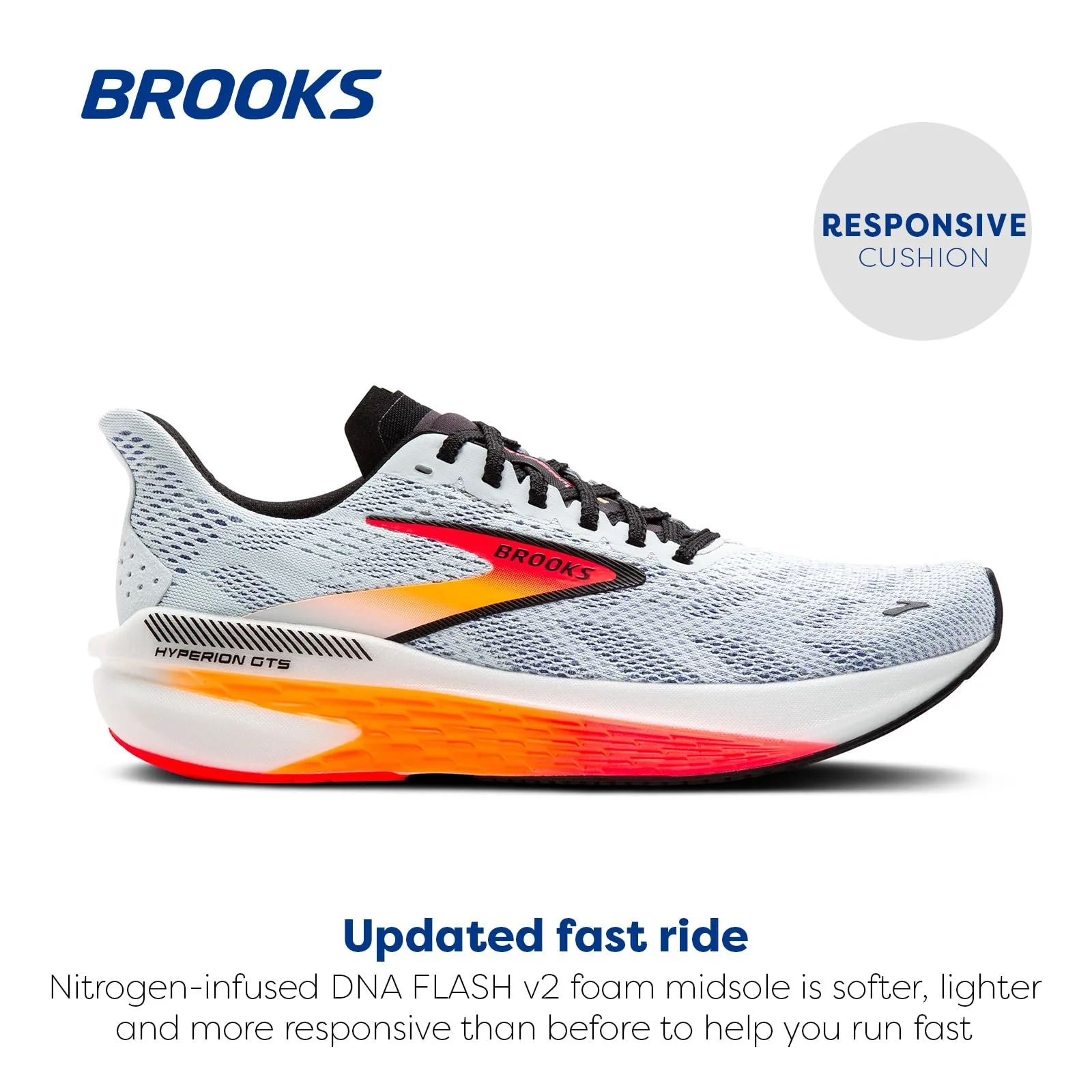 Чоловічі Кросівки Brooks Hyperion Gts 2, фото №2