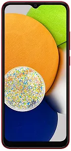 Смартфон Samsung Galaxy A03 6.5'' 4/64 ГБ 4G 8-ядер Android 13 Red synthetic.ua - Фото 1