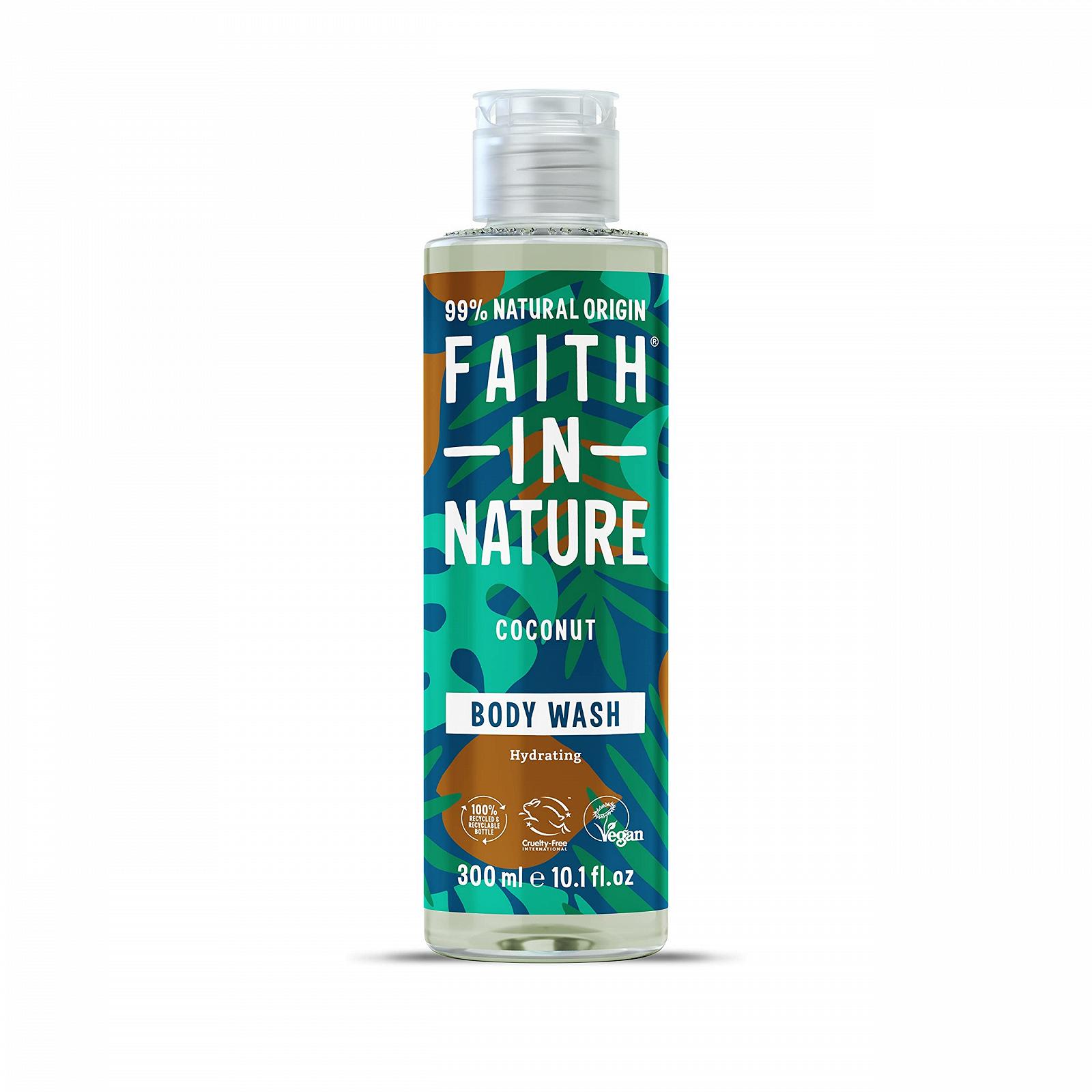 Гель для душу Faith In Nature Natural Coconut зволожувальний 300 мл, фото №1