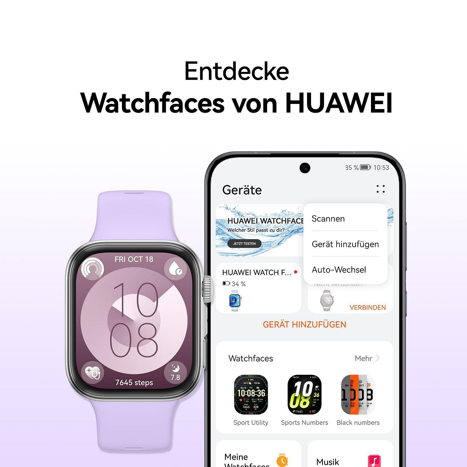 Смарт-годинник HUAWEI Watch FIT 4, сірий, фото №9