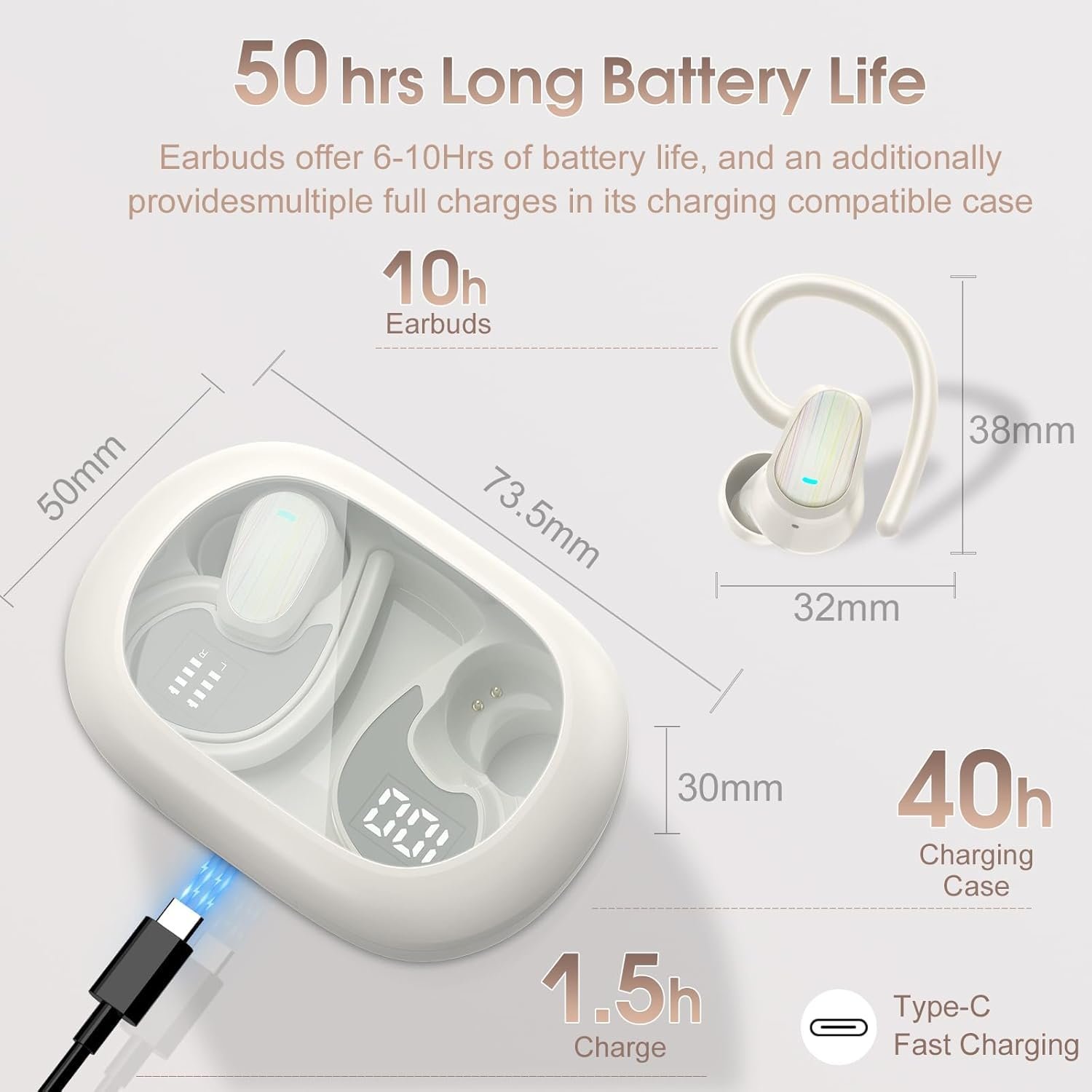 Навушники-перекладачі 3-в-1 OYIB з підтримкою 164 мов, фото №5