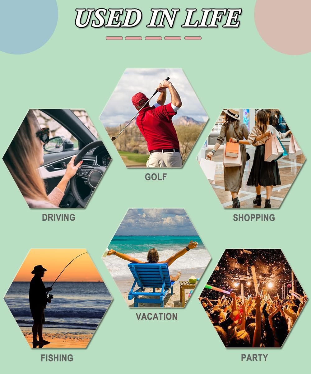 Сонцезахисні окуляри Прямокутні Ретро XITUADDA Квадратні Класичні UV400, фото №3